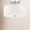Flaire 3-Light Semi Flush Mount