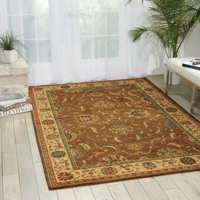 Crownover Wool Oriental Indoor Rug