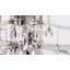 Siena 10 Light 40.5in x 30in Chandelier with Crystal Tusks in Antique Silver with Clear Radiance Crystals-806270836-806270834