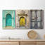 Porte baltique - ensemble de 3 impressions sur toile tendue-168689345