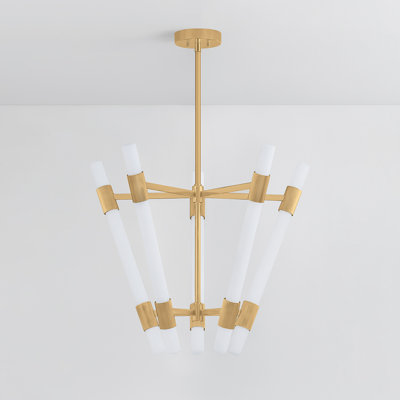 Lustre Krakow en laiton rétro