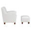 Fauteuil club avec repose-pieds 29,25 po Genest-465502128