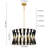 Renessa 6-Light Hand-Wrapped Rope Drum Chandelier-1457556386