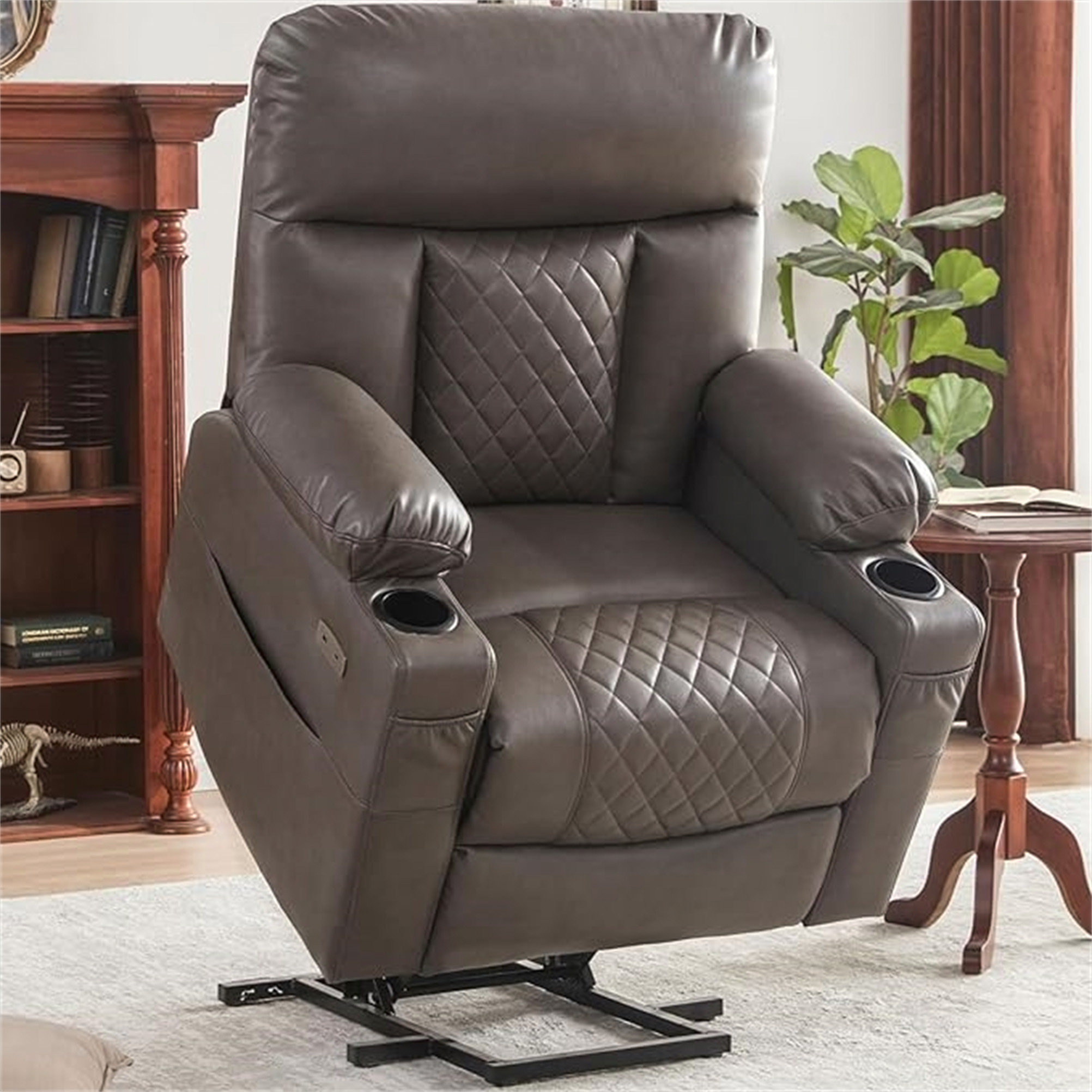 Latitude Run® Lift Chairs Recliner For Elderly Heat And Massage Chair