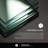 48'' W x 74.25'' H Hinged Frameless Shower Door-83967759