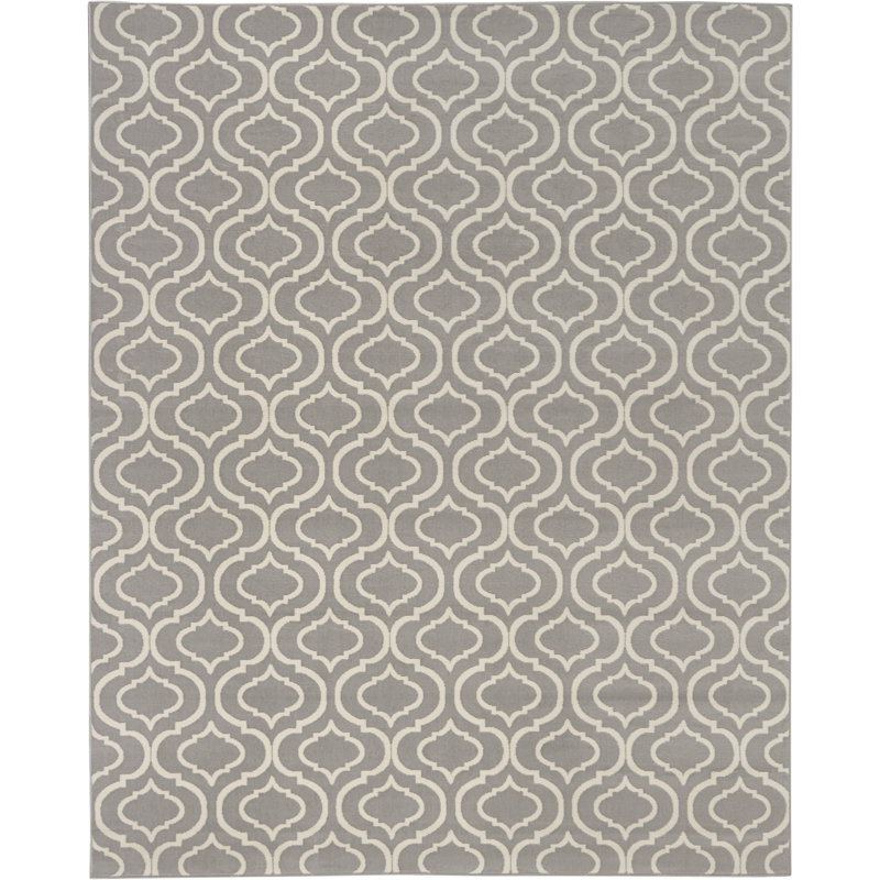 Tapis gris Sheron, Rectangle 7 pi x 10 pi