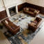Devnew Solid Colour Machine Printed Area Rug-854384118
