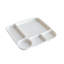 Plastic Divided Serving Dish with Lid
