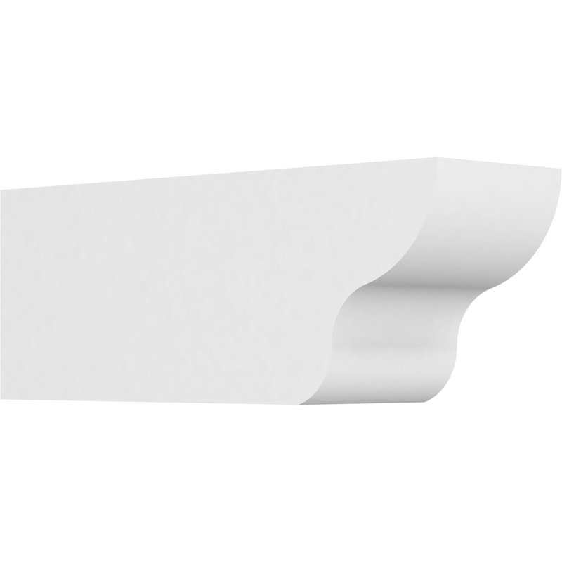 Queue de chevron standard en PVC de qualité architecturale Greensboro, H 6 po x L 5 po x P 16 po