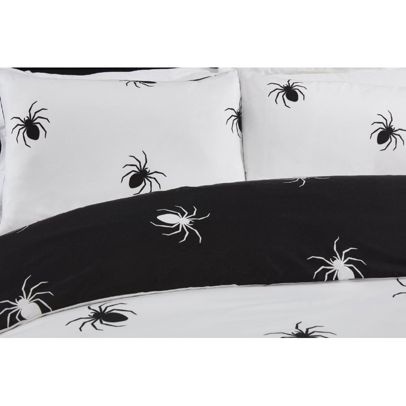 Marabelle Polyester Abstract Duvet Cover Set with Pillowcases Included, Double - 2 Standard Pillowcase