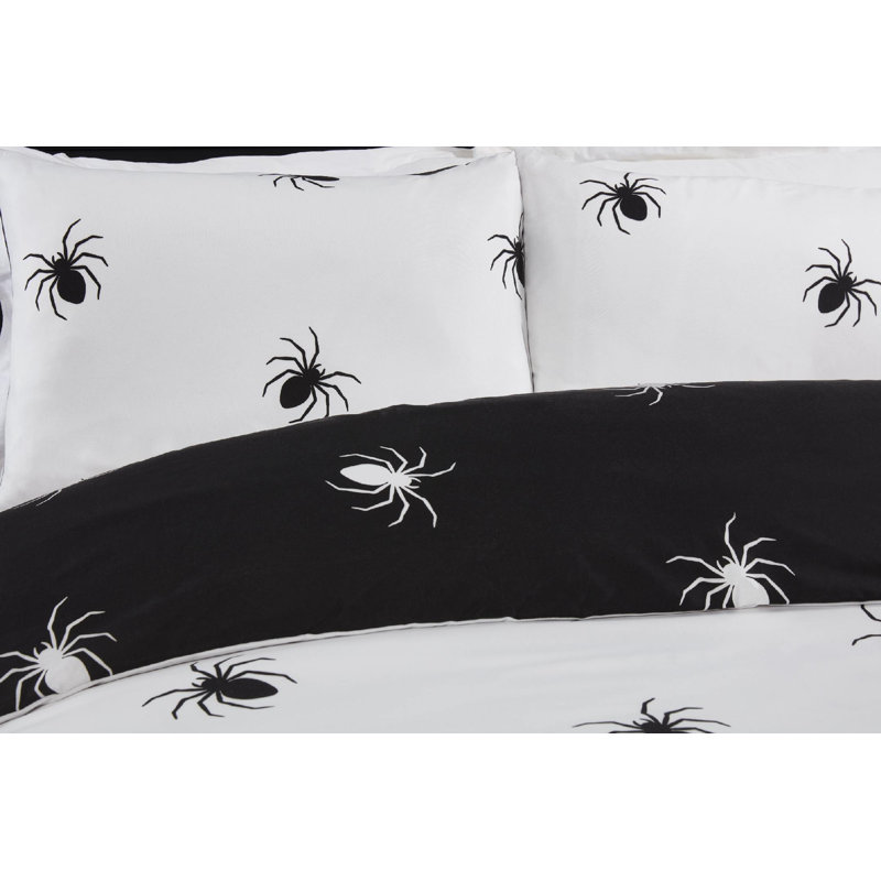 Marabelle Polyester Abstract Duvet Cover Set with Pillowcases, Double - 2 Standard Pillowcase