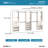 SuiteSymphony 12' W Solid Shelving Closet System