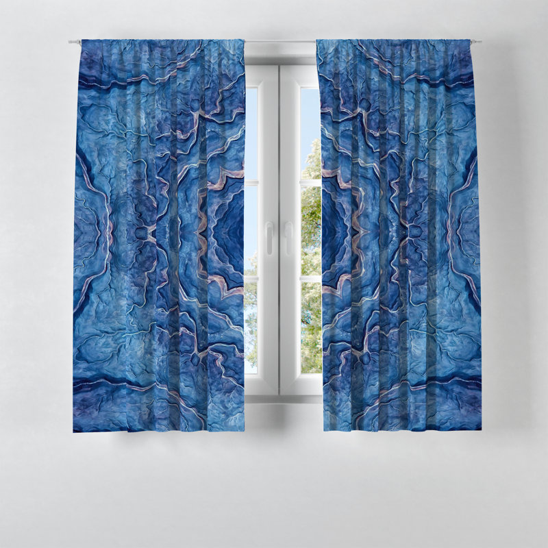 Semi Sheer Curtain, 20" W x 61" L