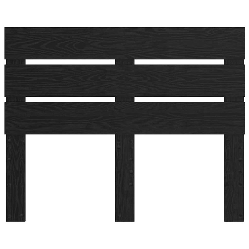 Headboard, EU Double - 135 x 200 cm, Black Oak