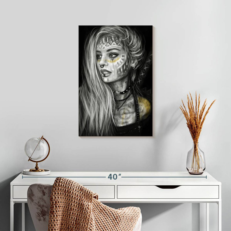 Thrive And Conquer, 24" H x 16" W