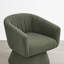 Fauteuil d'appoint pivotant à 360 ° avec repose-pieds Comfy-130133099