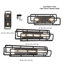 Luminaire suspendu géométrique 6 lumières Madeleyn