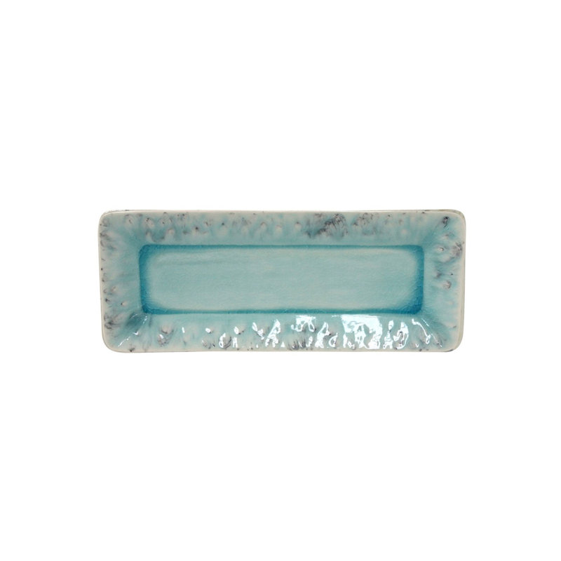 Costa Nova Madeira Tray, 0.75" H x 11" L x 4.25" W, Blue