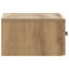 34.5cm W Manufactured Wood Bedside Table