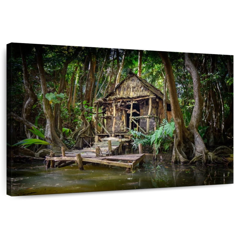 Lilie Dense Jungle Cottage, H 20 po x l 30 po