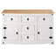 Zev 125cm Solid Wood Sideboard