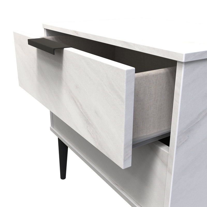 Turah 58cm W Manufactured Wood Bedside Table