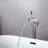 Floor Waterfall Faucet with Diverter-58622061