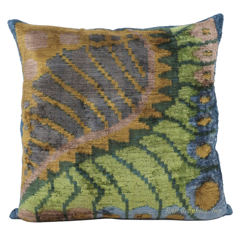 Velvet Square Pillow Cover & Insert