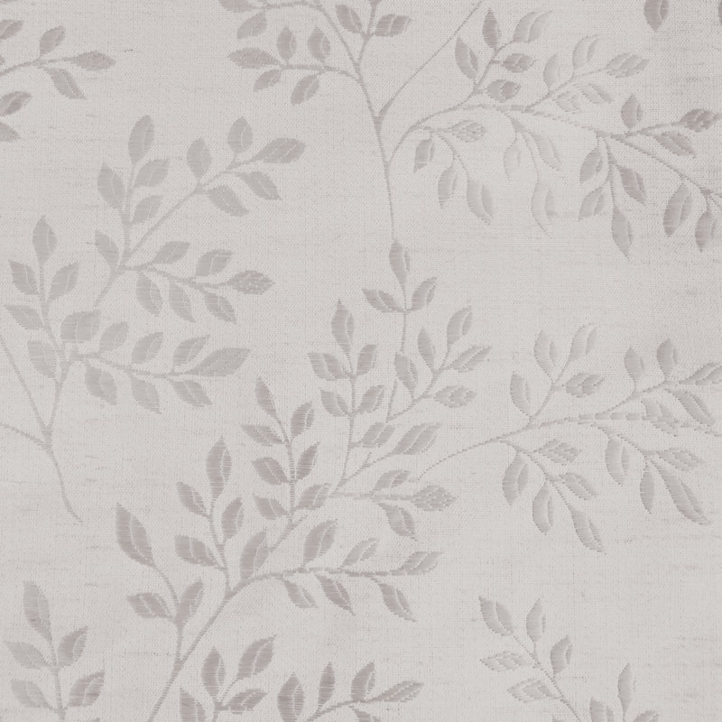 Rideau simple occultant et isolant avec œillets Korth Floral Max, Ivoire
