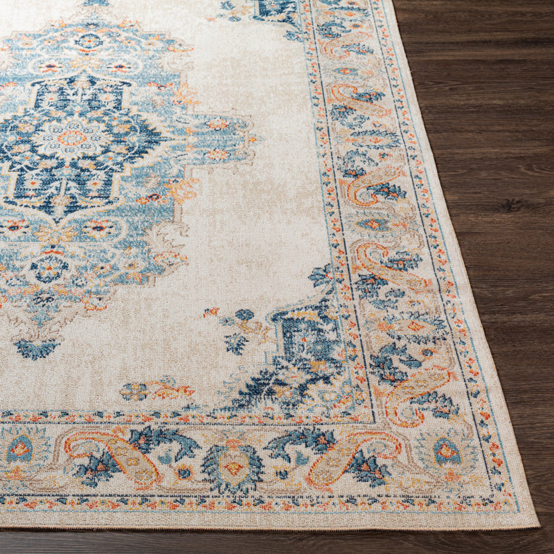 Tapis d'intérieur / extérieur beige Enciso, Rectangle 5 pi 3 po x 7 pi