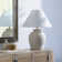 Chemise 22" Ceramic Table Lamp