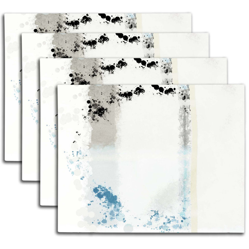 Napperon abstrait en polyester