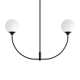 Kyle 2 Light Metal Chandelier