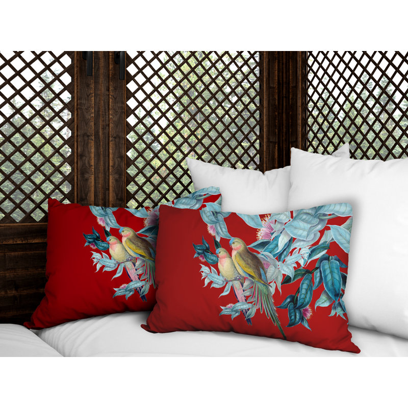  Coussin intérieur / extérieur Lumbar, Rouge