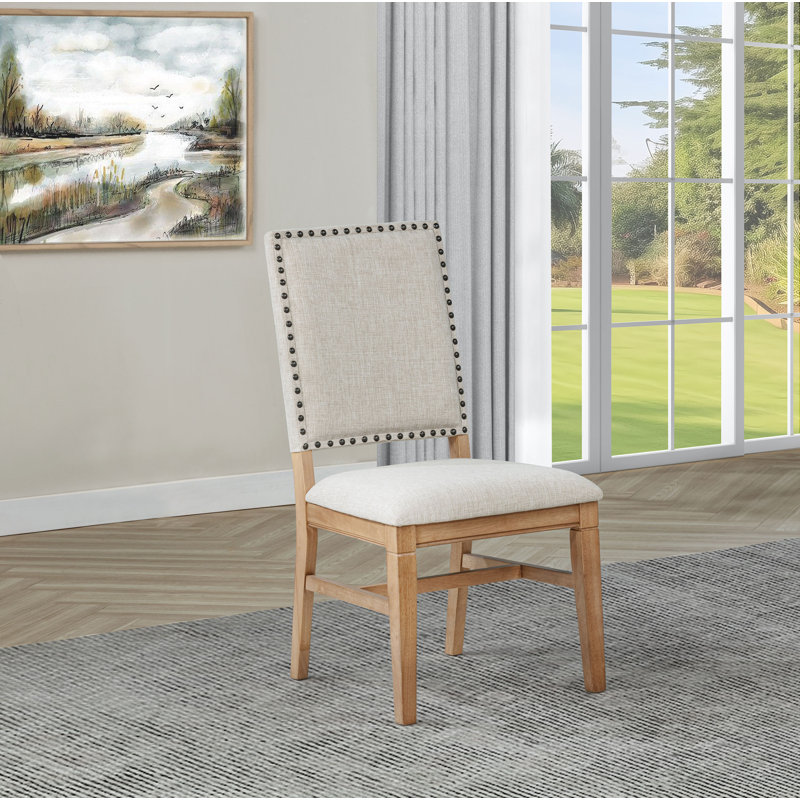 Chaise d'appoint rembourrée Mcbride (ensemble de 2)