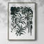 Encre Jungle I, reproduction encadrée - bois massif-1793818730