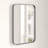Audia Metal Flat Wall Mirror