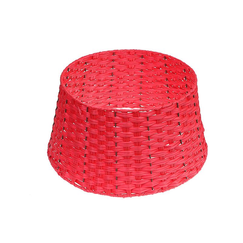 Collier de Noël en forme d'arbre de Noël, Rouge