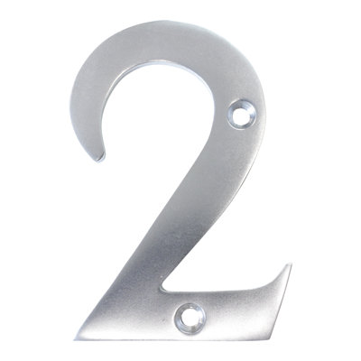 Brass Surface Mount House Number