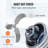 VEVOR Wall Mount Fan, Oscillating, 3-speed High Velocity Max. 4000 CFM