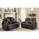Janney Brown 2-Piece Living Room Set With Power Headrests