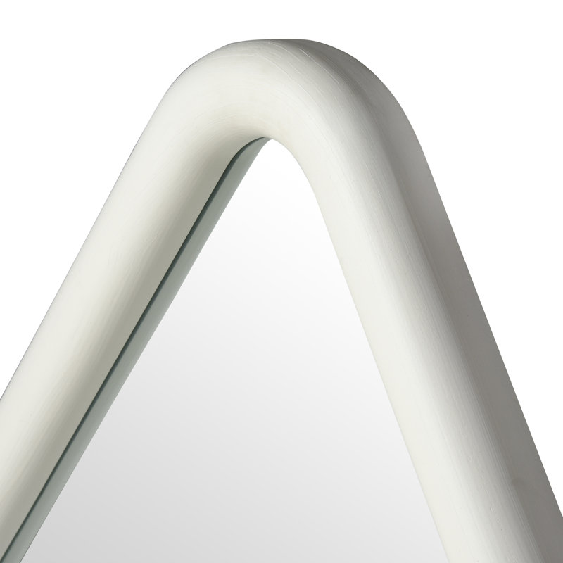 Miroir mural Diamond - Blanc délavé