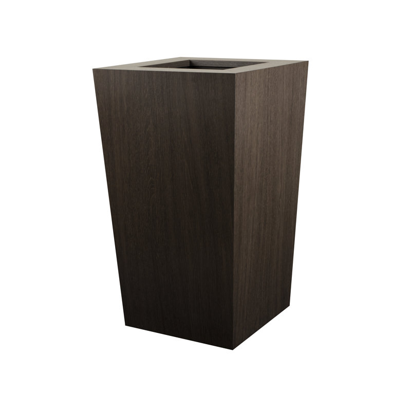 Mangels Wooden Self-Watering Planter Box, 80cm H x 44cm W x 44cm D, Dark