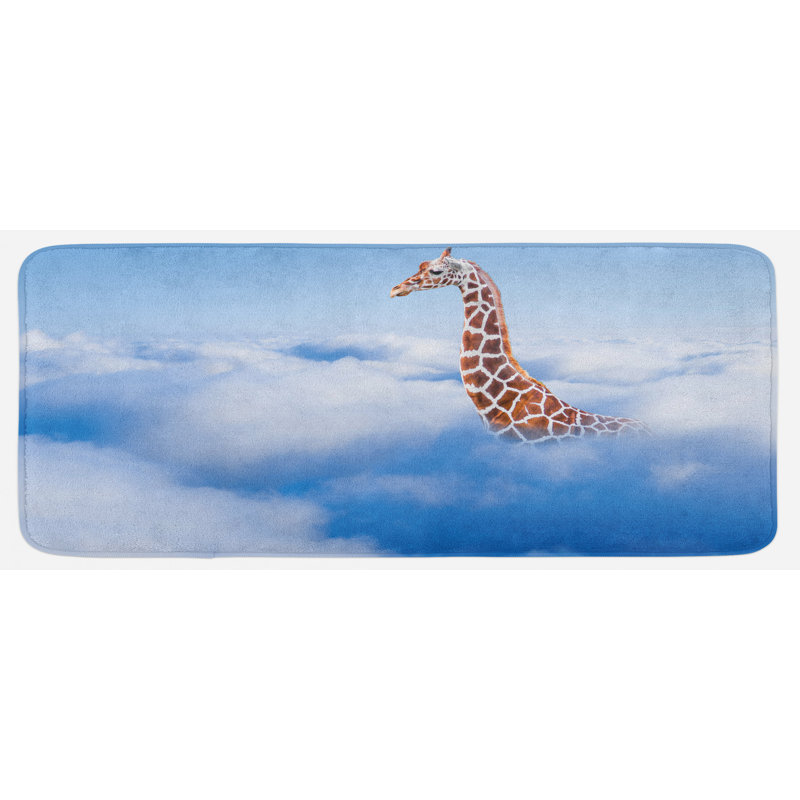 Tapis de cuisine giraffe