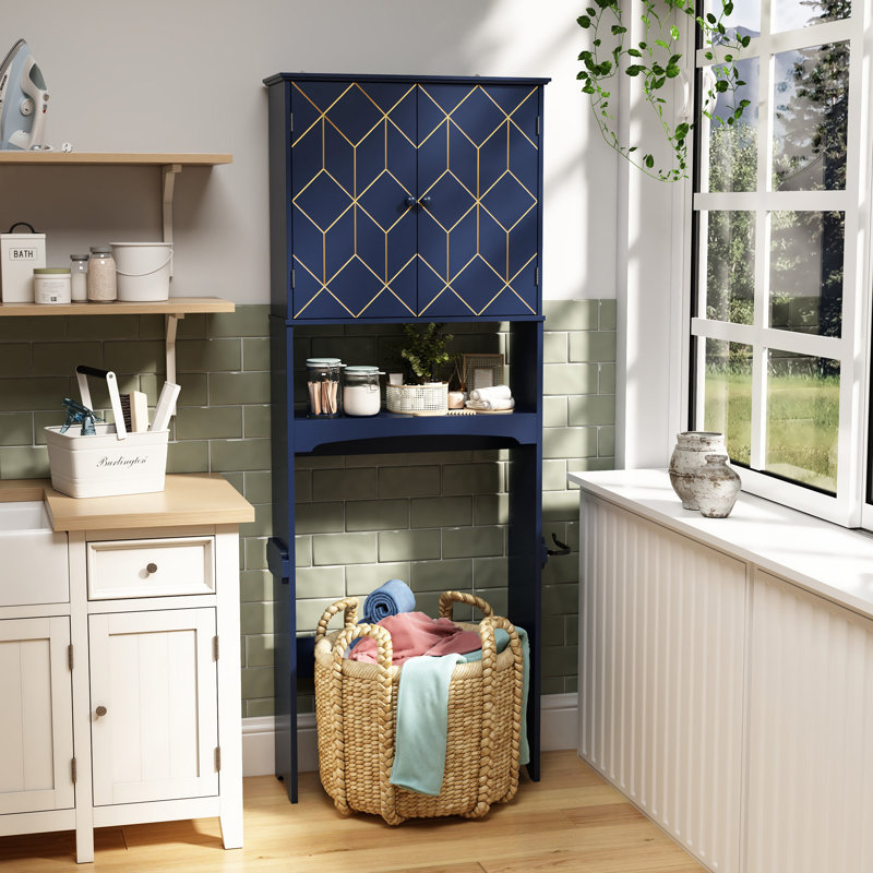 Kynsey Over The Toilet Storage, Blue