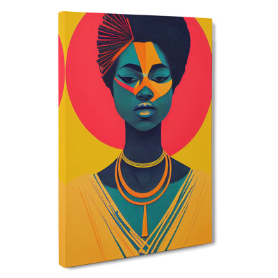 Bold Woman Abstract - Wall Art