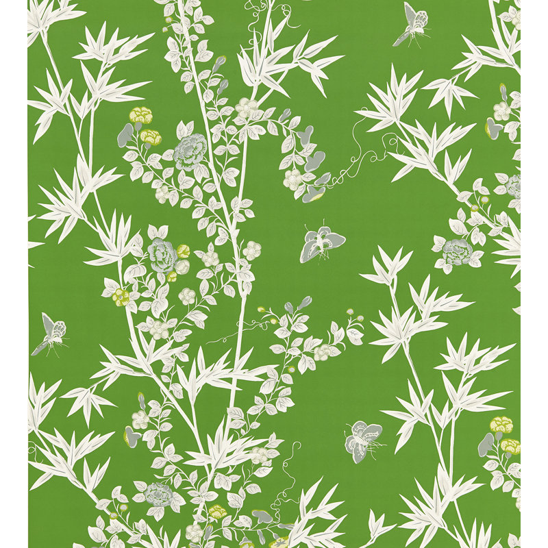 Botanica Animal Print Wallpaper Roll, Jade