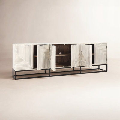 Keelah 108'' Solid Wood Sideboard