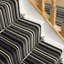 Stair Runner Abram Striped Indoor Area Rug-40898163