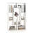 Rosiland Geometric Bookcase